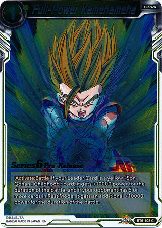 Full-Power Kamehameha [BT6-103_PR] | Devastation Store