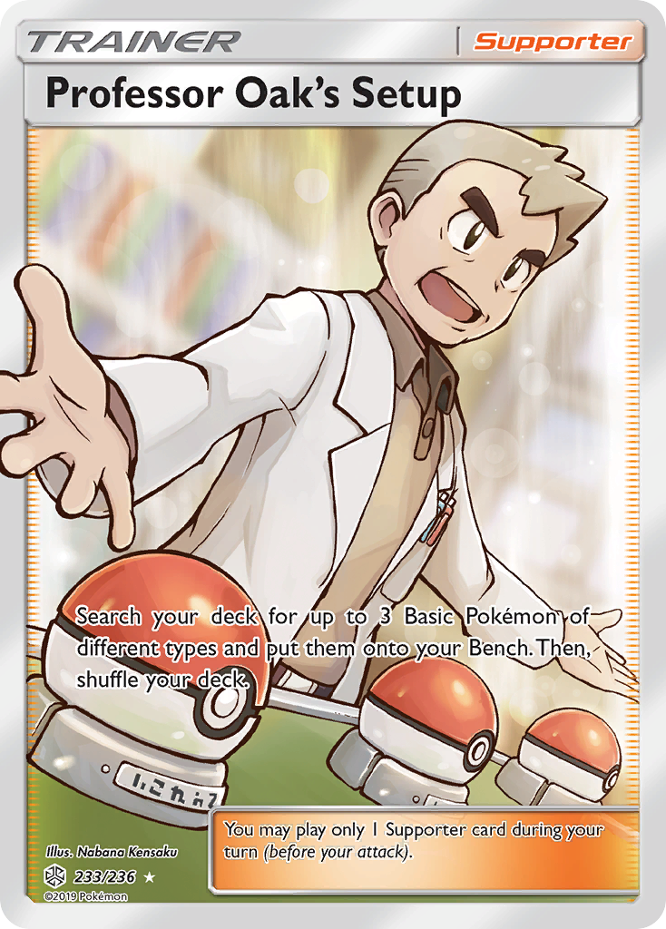 Professor Oak's Setup (233/236) [Sun & Moon: Cosmic Eclipse] | Devastation Store