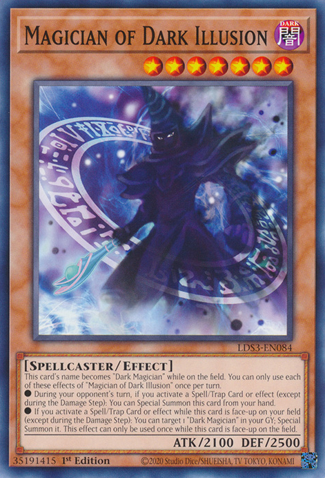 Magician of Dark Illusion [LDS3-EN084] Common | Devastation Store