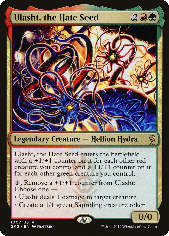 Ulasht, the Hate Seed [Ravnica Allegiance Guild Kit] | Devastation Store
