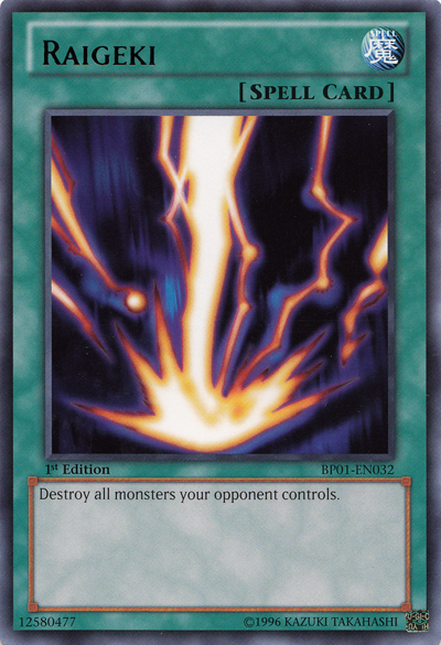 Raigeki [BP01-EN032] Rare | Devastation Store