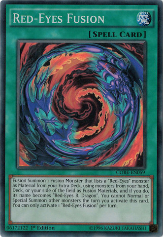 Red-Eyes Fusion [CORE-EN059] Super Rare | Devastation Store