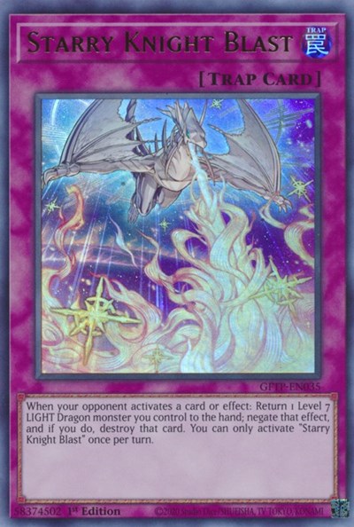 Starry Knight Blast [GFTP-EN035] Ultra Rare | Devastation Store