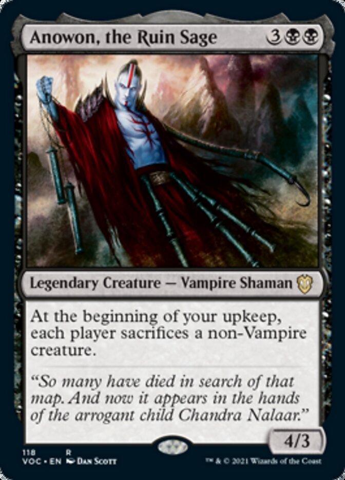 Anowon, the Ruin Sage [Innistrad: Crimson Vow Commander] | Devastation Store