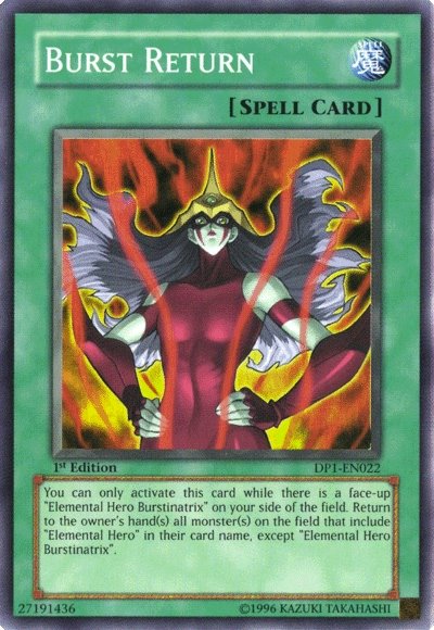 Burst Return [DP1-EN022] Super Rare | Devastation Store