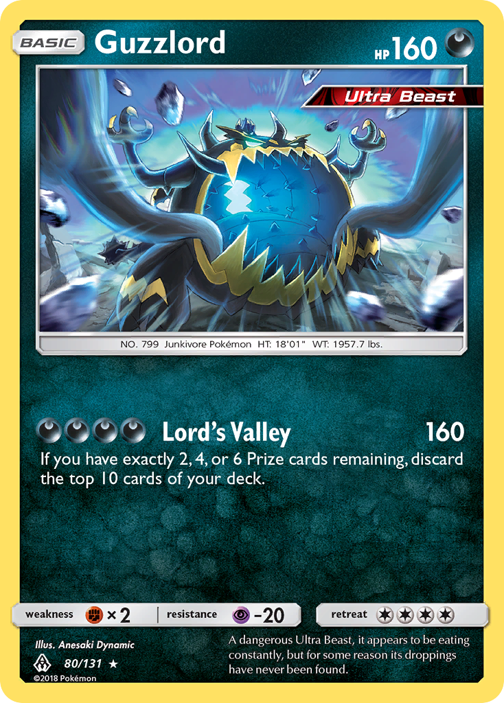 Guzzlord (80/131) [Sun & Moon: Forbidden Light] | Devastation Store
