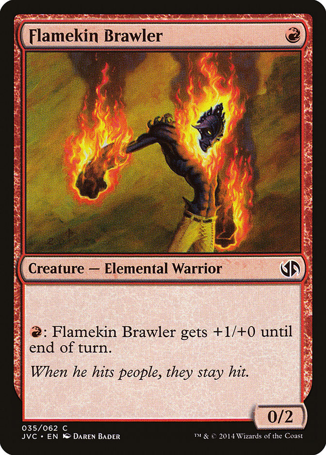 Flamekin Brawler [Duel Decks Anthology] - Devastation Store | Devastation Store