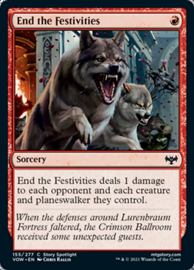 End the Festivities [Innistrad: Crimson Vow] | Devastation Store