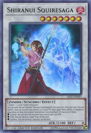 Shiranui Squiresaga [SAST-ENSP1] Ultra Rare | Devastation Store