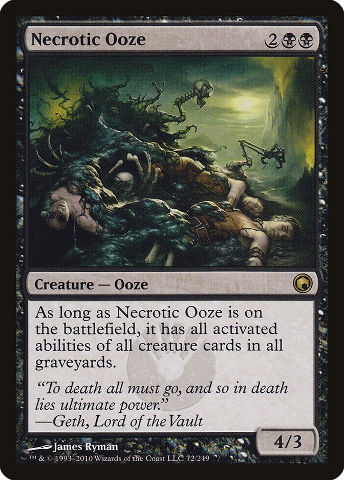 Necrotic Ooze [Scars of Mirrodin] - Devastation Store | Devastation Store