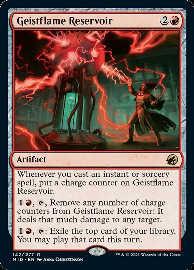 Geistflame Reservoir [Innistrad: Midnight Hunt] | Devastation Store