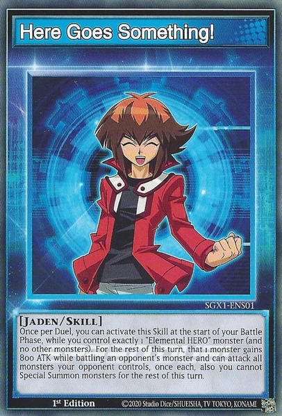 Here Goes Something! [SGX1-ENS01] Common | Devastation Store
