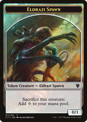 Eldrazi Spawn // Vampire Double-sided Token [Commander 2017 Tokens] | Devastation Store