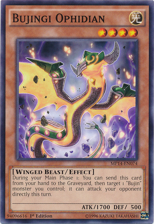 Bujingi Ophidian [MP14-EN074] Common | Devastation Store