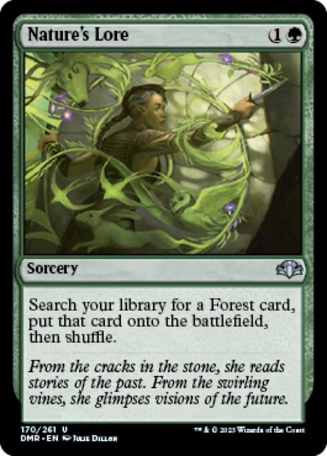 Nature's Lore [Dominaria Remastered] | Devastation Store