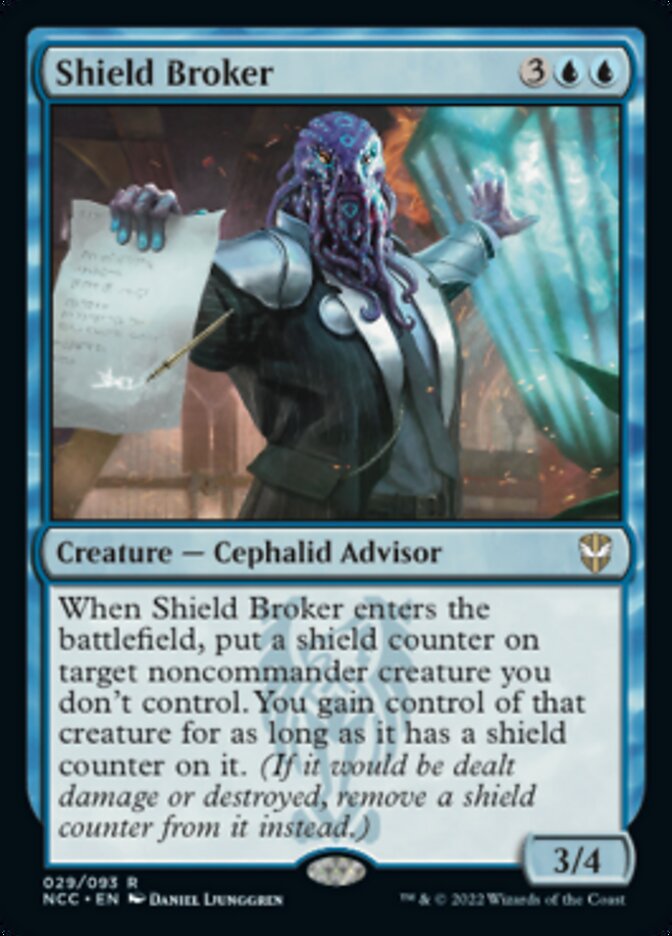 Shield Broker [Streets of New Capenna Commander] | Devastation Store