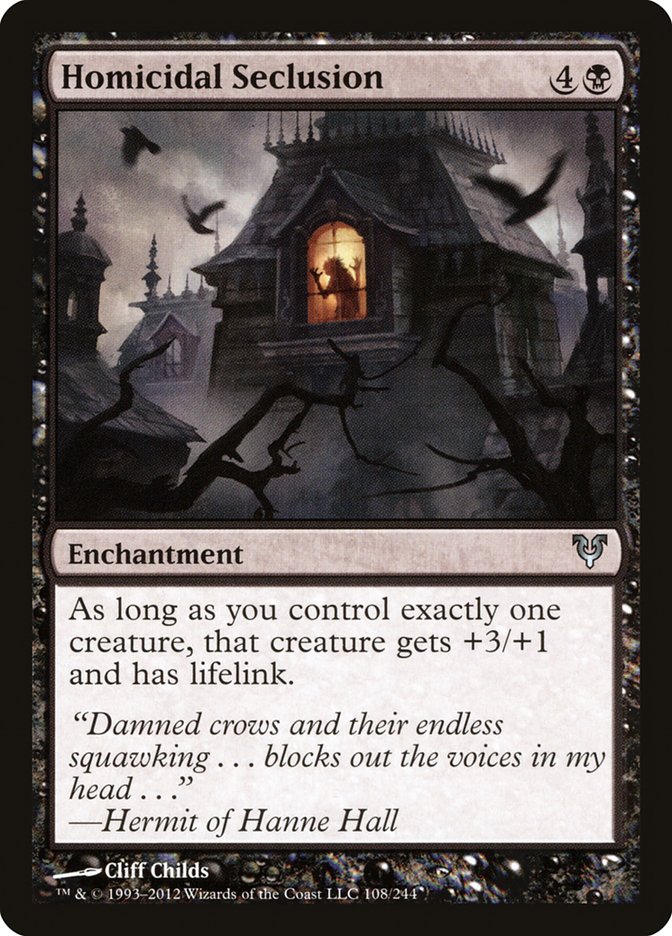 Homicidal Seclusion [Avacyn Restored] - Devastation Store | Devastation Store