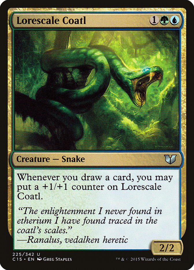 Lorescale Coatl [Commander 2015] - Devastation Store | Devastation Store