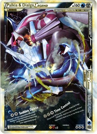 Palkia & Dialga LEGEND (101/102) (Jumbo Card) [HeartGold & SoulSilver: Triumphant] | Devastation Store