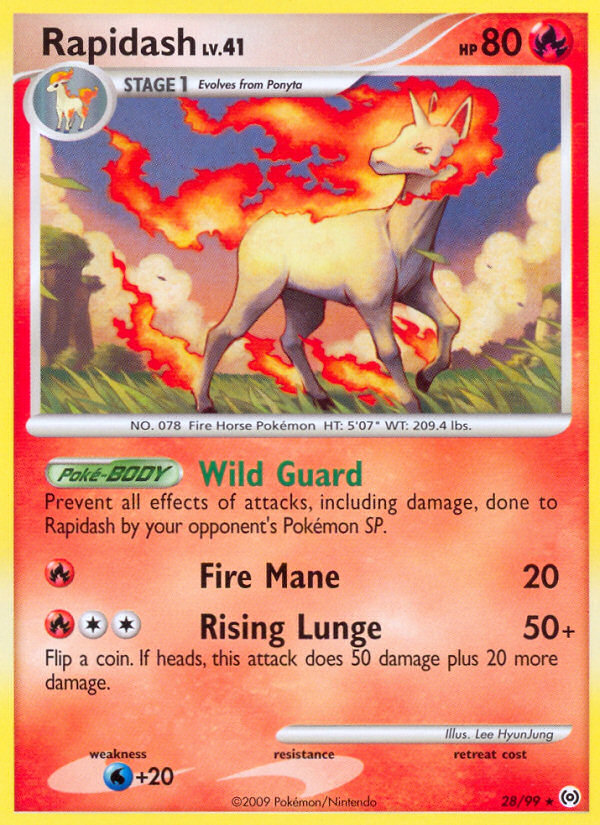 Rapidash (28/99) [Platinum: Arceus] | Devastation Store