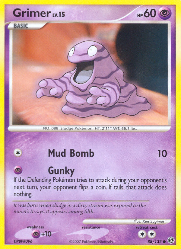 Grimer (88/132) [Diamond & Pearl: Secret Wonders] | Devastation Store