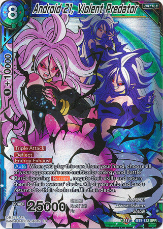 Android 21, Violent Predator (SPR) [BT8-122] | Devastation Store