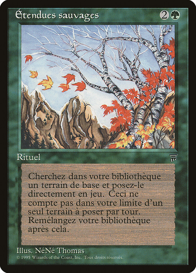 Untamed Wilds (French) - "Etendues sauvages" [Renaissance] | Devastation Store