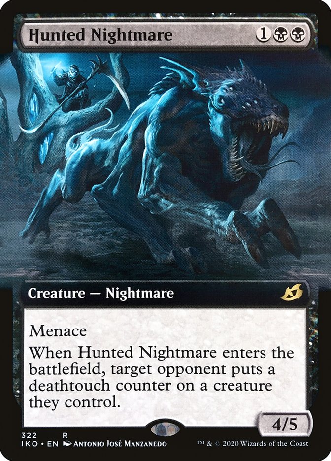 Hunted Nightmare (Extended Art) [Ikoria: Lair of Behemoths] | Devastation Store
