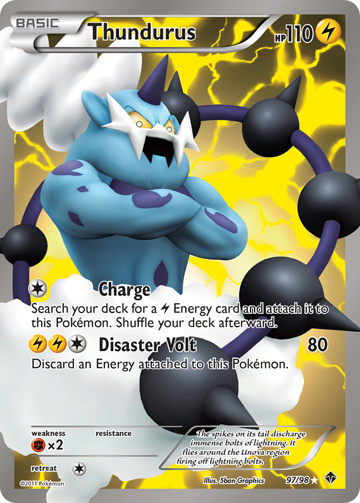 Thundurus (97/98) [Black & White: Emerging Powers] | Devastation Store