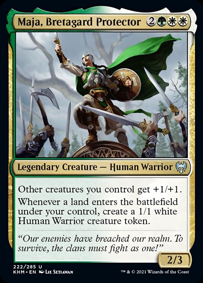 Maja, Bretagard Protector [Kaldheim] | Devastation Store