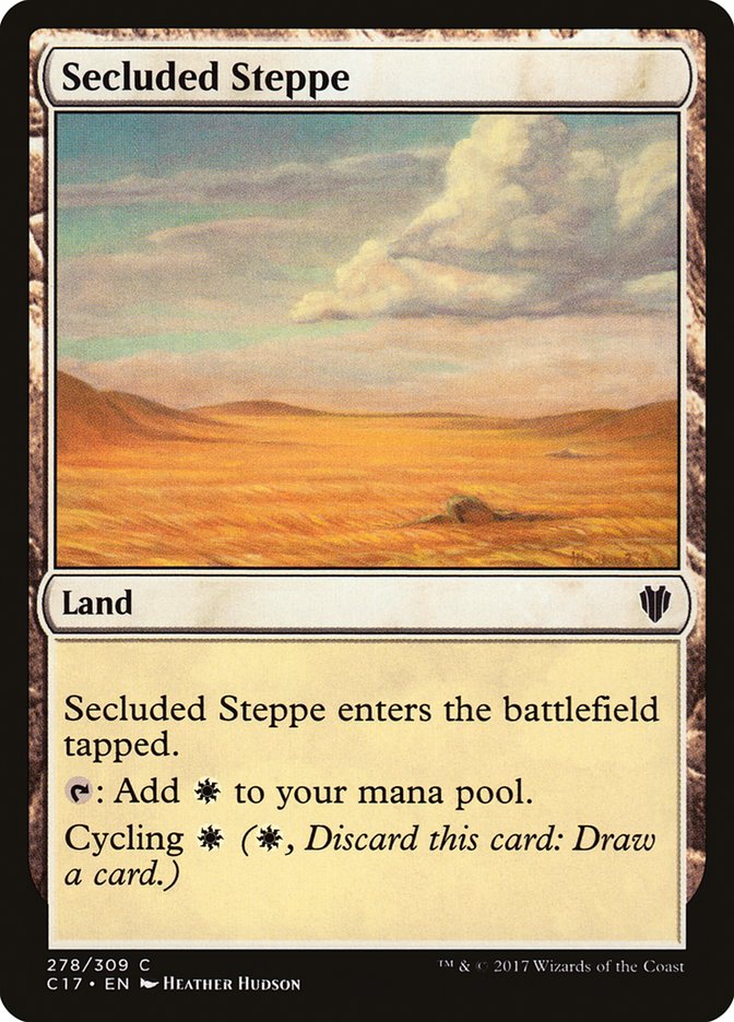 Secluded Steppe [Commander 2017] - Devastation Store | Devastation Store