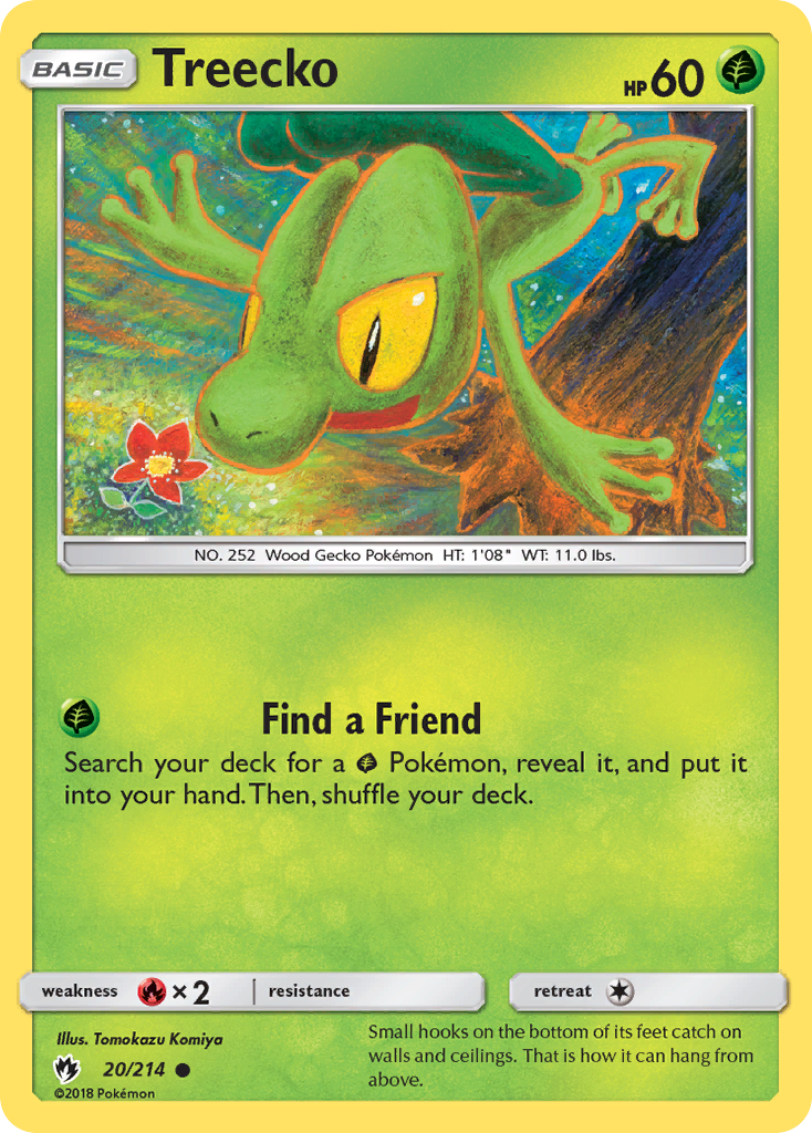 Treecko (20/214) [Sun & Moon: Lost Thunder] | Devastation Store