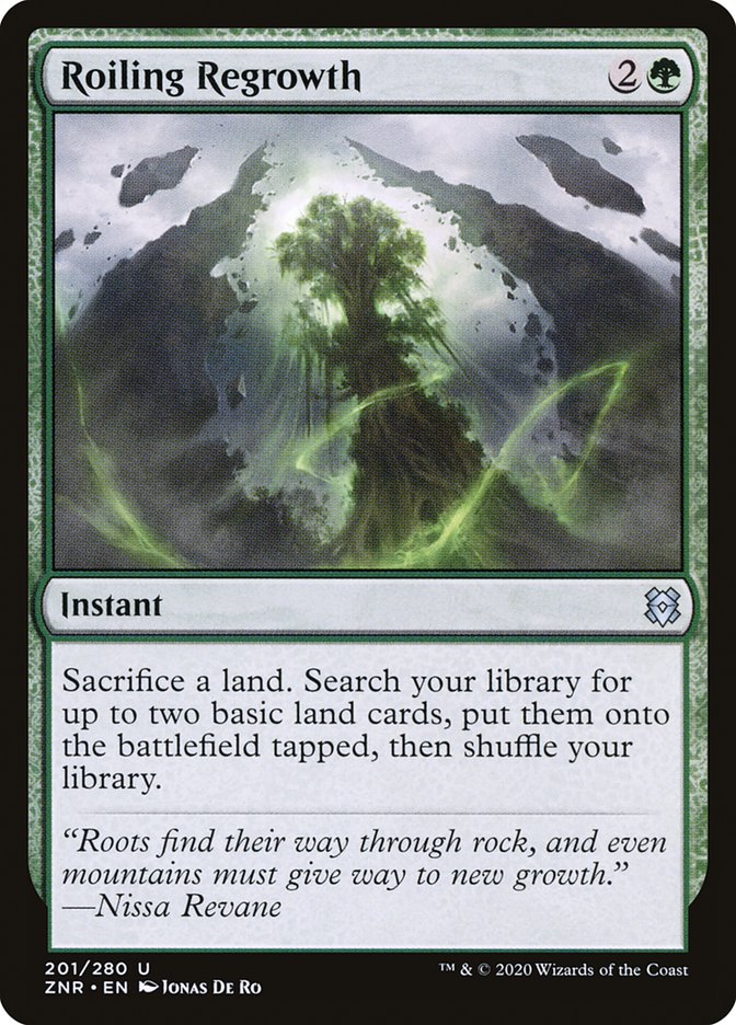 Roiling Regrowth [Zendikar Rising] | Devastation Store