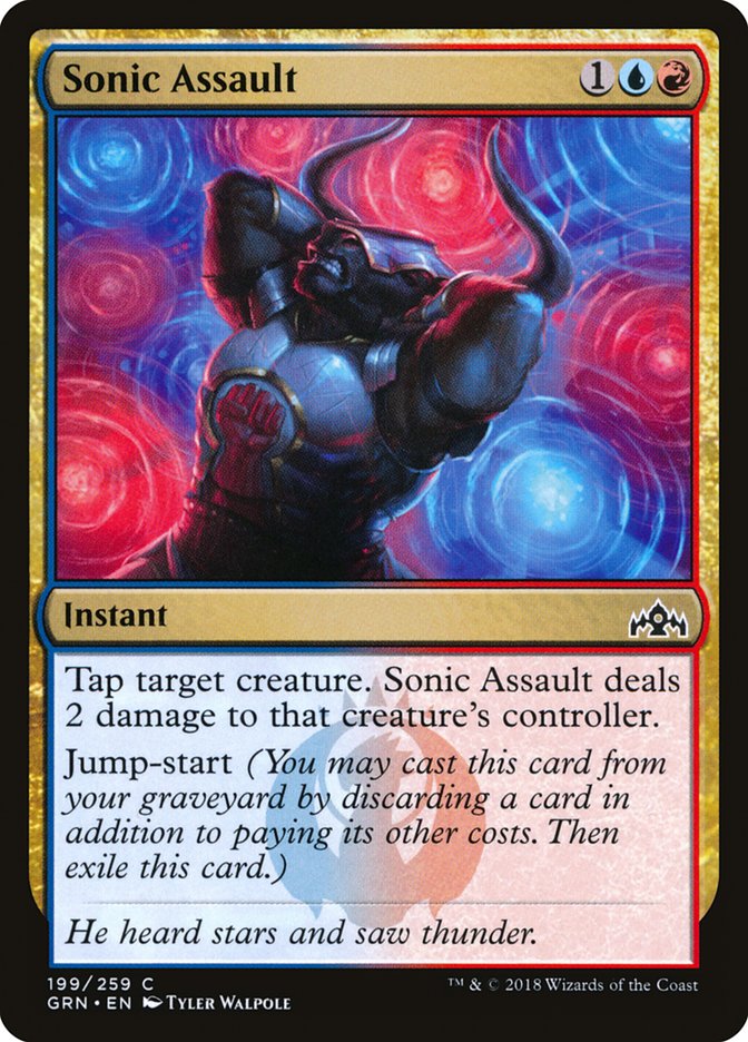 Sonic Assault [Guilds of Ravnica] | Devastation Store