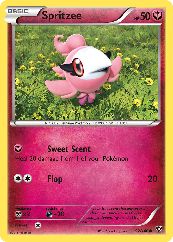 Spritzee (92/146) [XY: Base Set] | Devastation Store