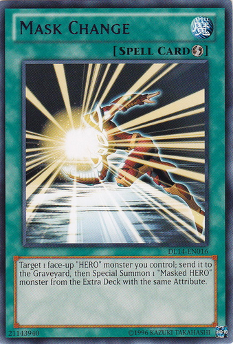 Mask Change (Blue) [DL14-EN016] Rare | Devastation Store