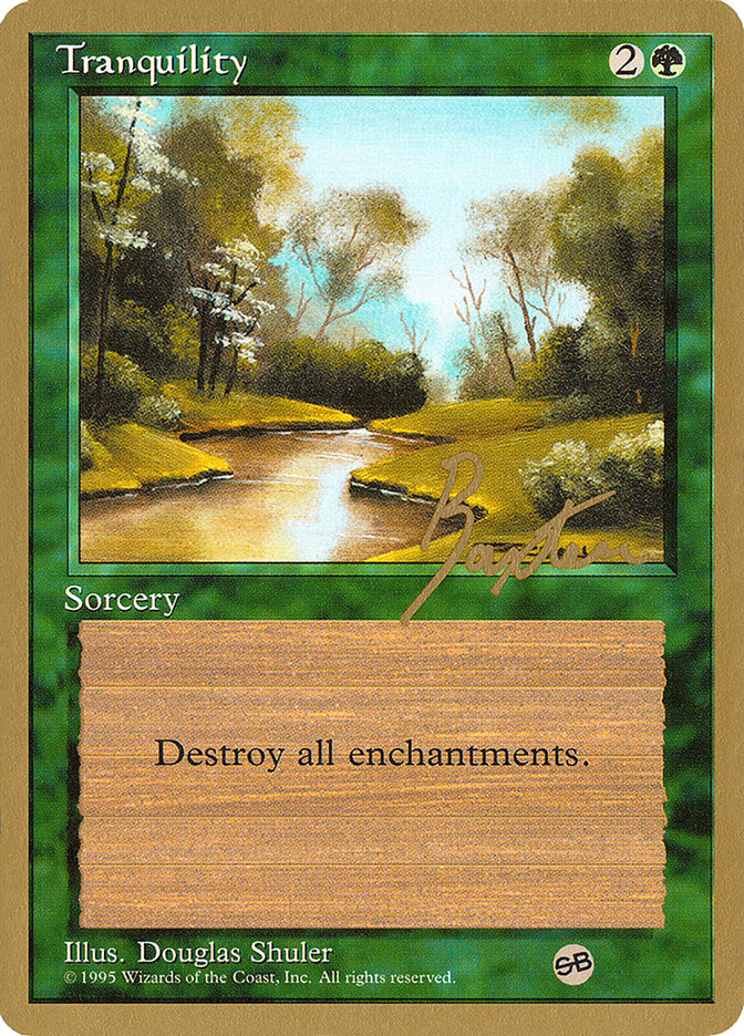 Tranquility (George Baxter) (SB) [Pro Tour Collector Set] | Devastation Store