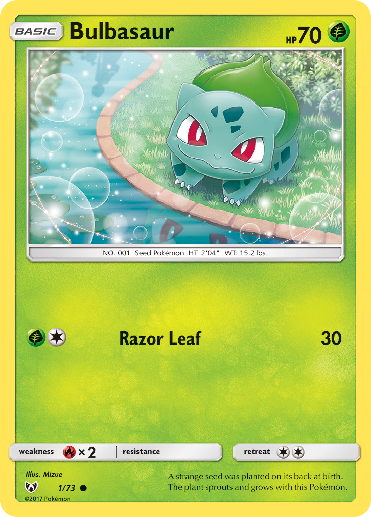 Bulbasaur (1/73) [Sun & Moon: Shining Legends] | Devastation Store
