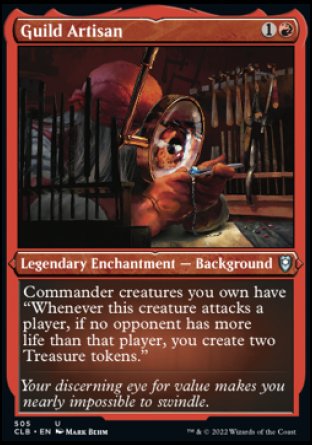 Guild Artisan (Foil Etched) [Commander Legends: Battle for Baldur's Gate] | Devastation Store