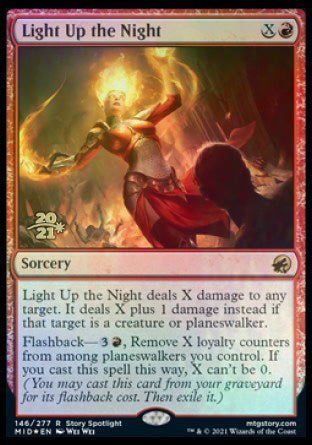 Light Up the Night [Innistrad: Midnight Hunt Prerelease Promos] | Devastation Store