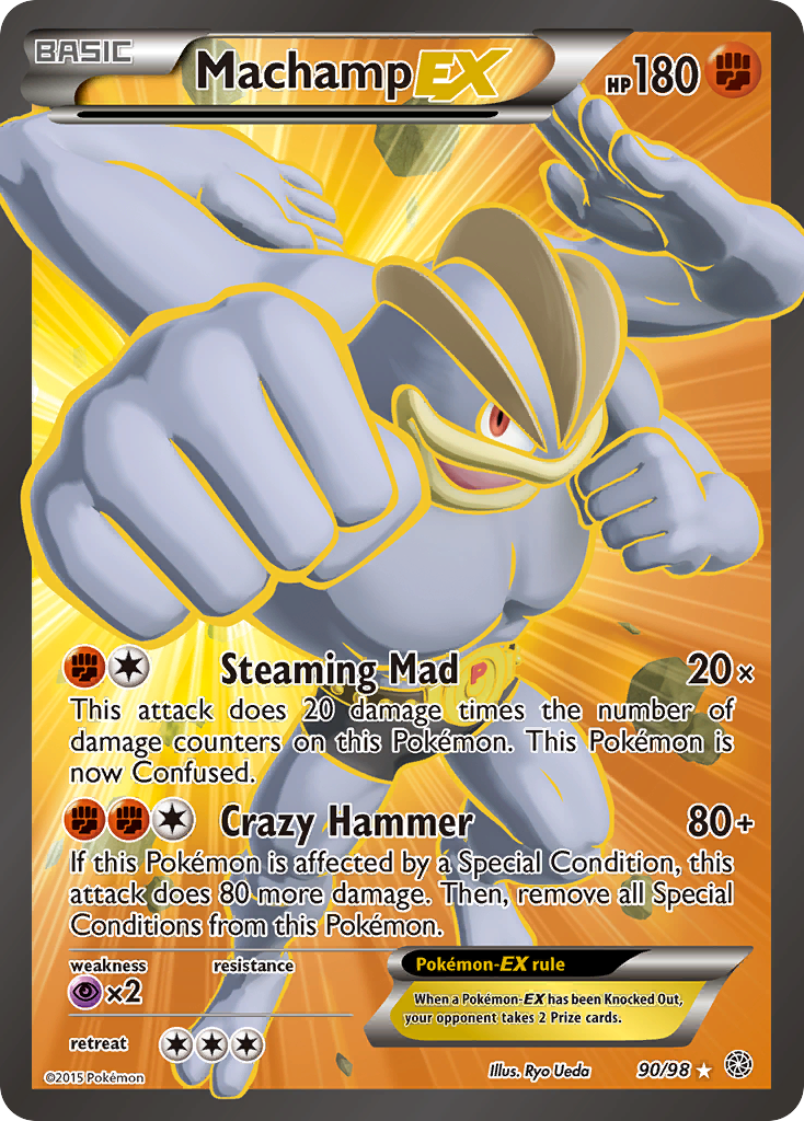 Machamp EX (90/98) [XY: Ancient Origins] | Devastation Store