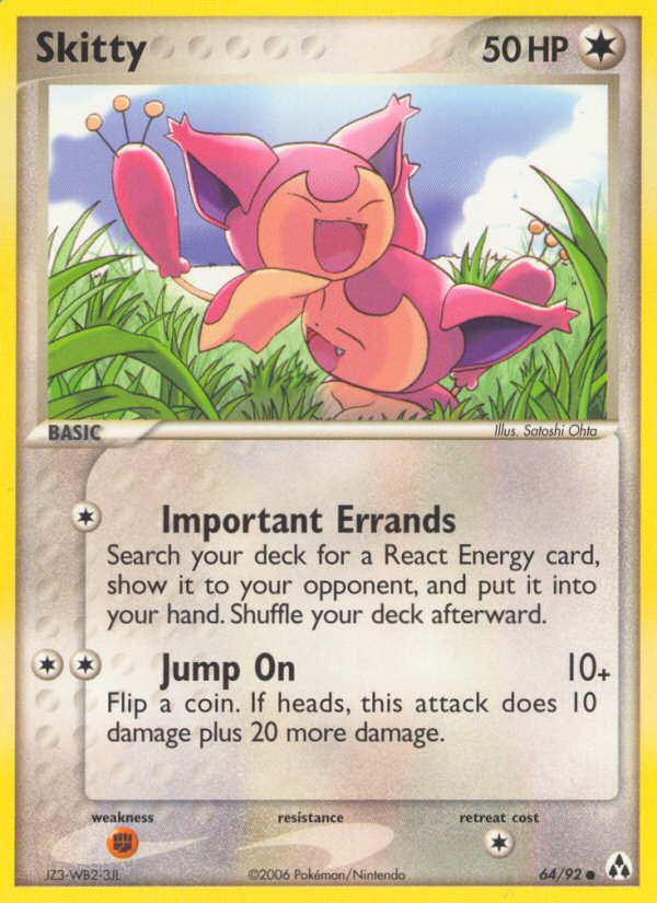 Skitty (64/92) [EX: Legend Maker] | Devastation Store