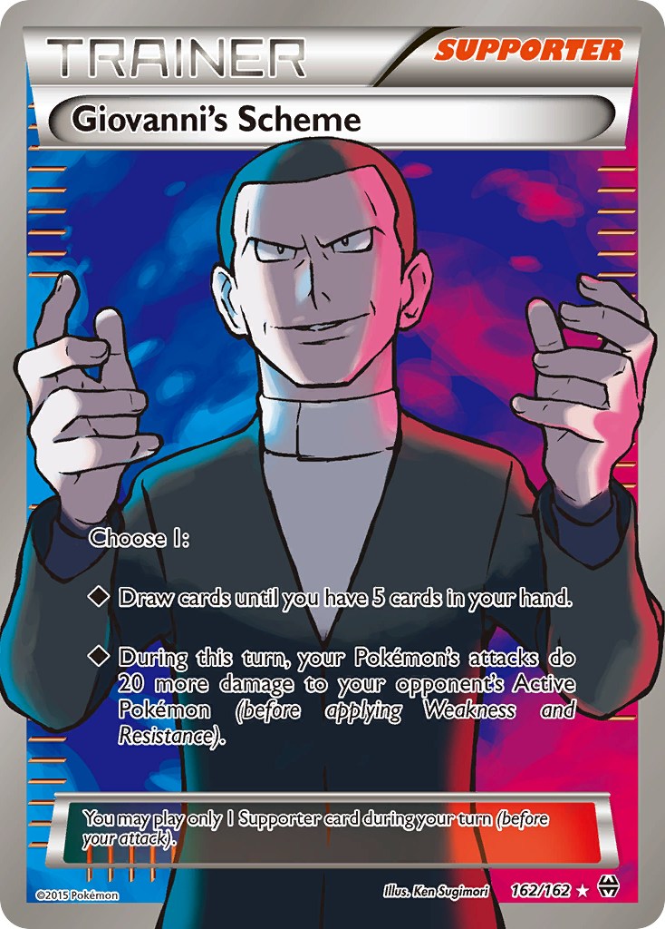 Giovanni's Scheme (162/162) [XY: BREAKthrough] | Devastation Store