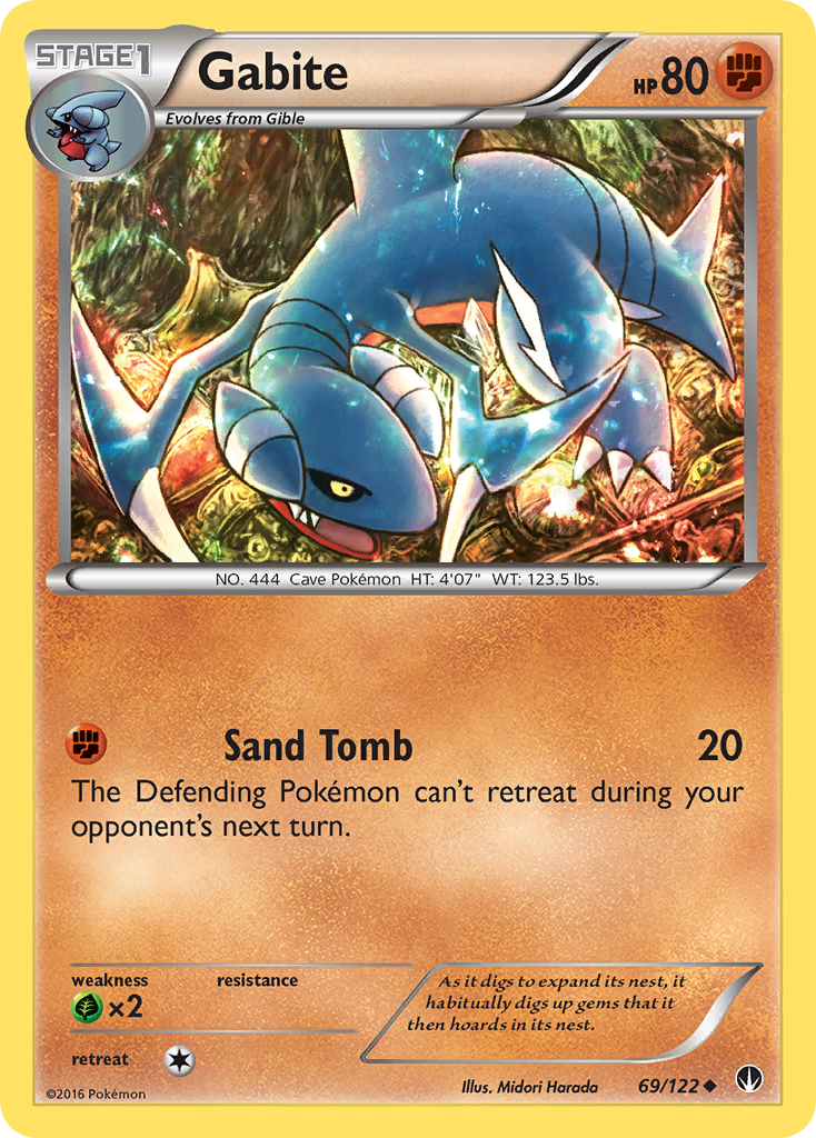 Gabite (69/122) [XY: BREAKpoint] | Devastation Store