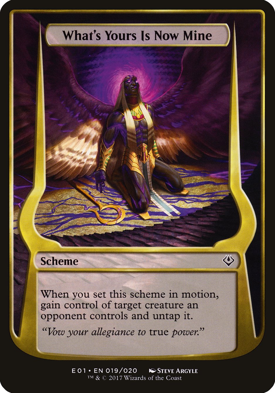 What's Yours Is Now Mine (Schemes) [Archenemy: Nicol Bolas Schemes] | Devastation Store