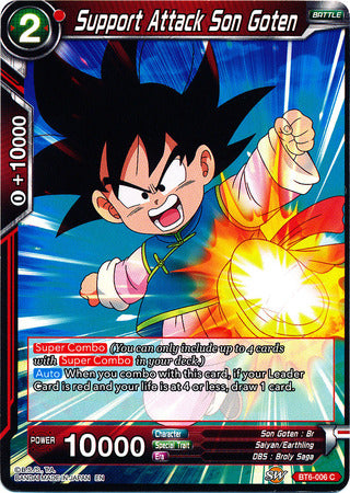 Support Attack Son Goten [BT6-006] | Devastation Store