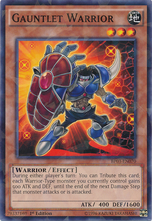 Gauntlet Warrior [BP03-EN070] Shatterfoil Rare | Devastation Store