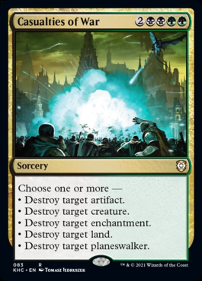 Casualties of War [Kaldheim Commander] | Devastation Store