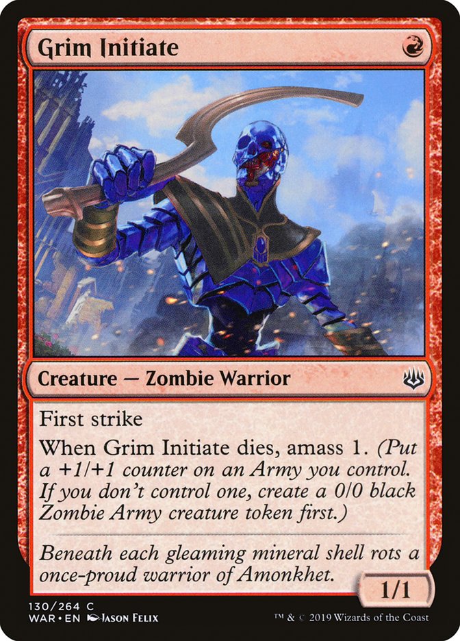 Grim Initiate [War of the Spark] | Devastation Store