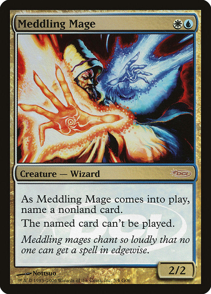 Meddling Mage [Judge Gift Cards 2006] | Devastation Store